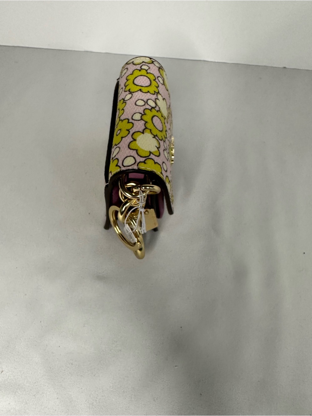 Coach Mini Klare Bag Charm in Lilac Multi - Picture 5 of 10